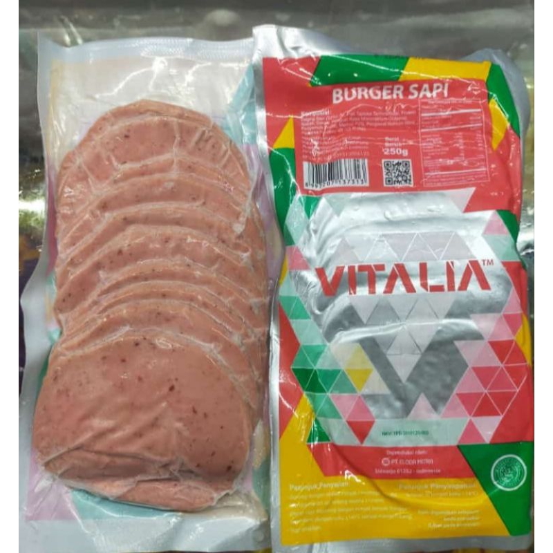 

Vitalia Burger Sapi isi 10 Termurah