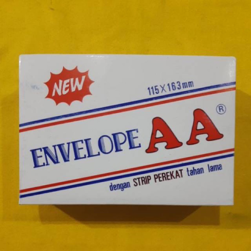 AMPLOP AA POLOS PENDEK / AMPLOP UNDANGAN