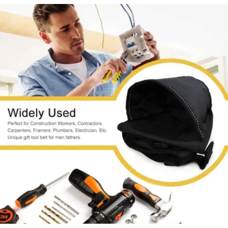 tas pinggang tukang listrik teknisi tas kerja tukang service elektronik