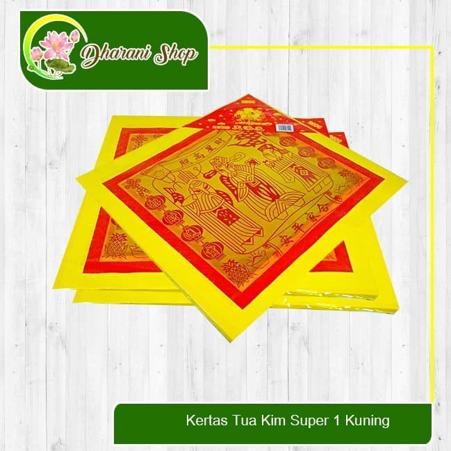 

Kertas Sembahyang Kertas Tua Kim Super 1 Kuning