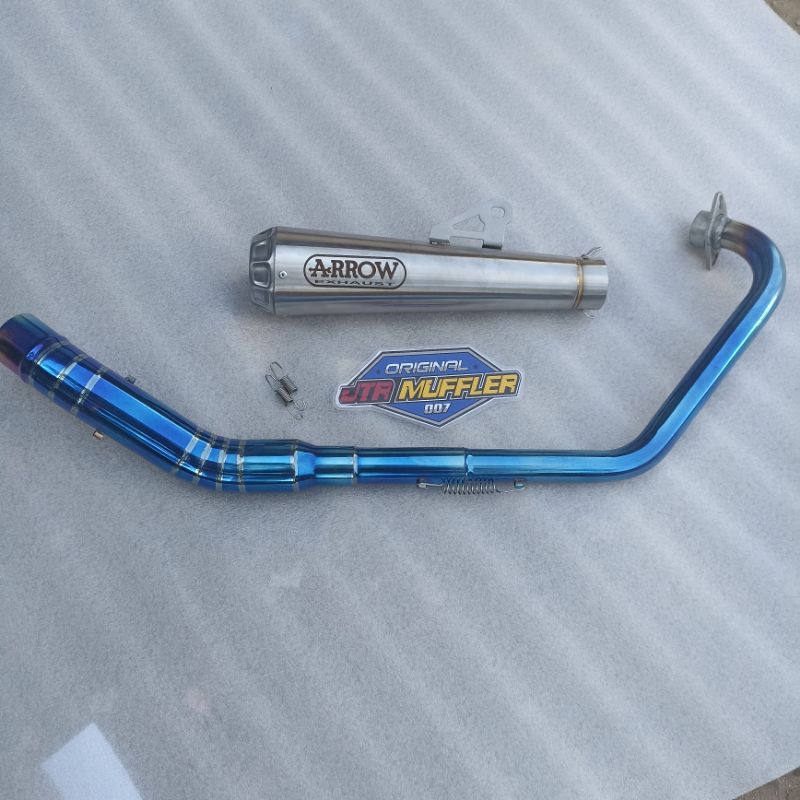 Knalpot Racing ARROW yamaha Vixion FZ150i Y15ZR R15 V3/V4