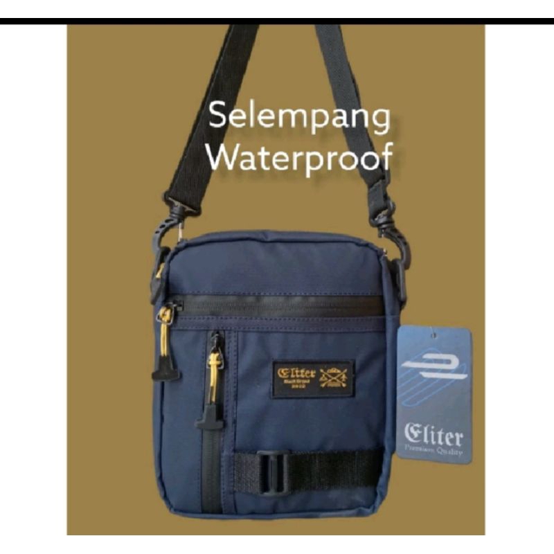 Tas slingbag pria wanita slempang anti air