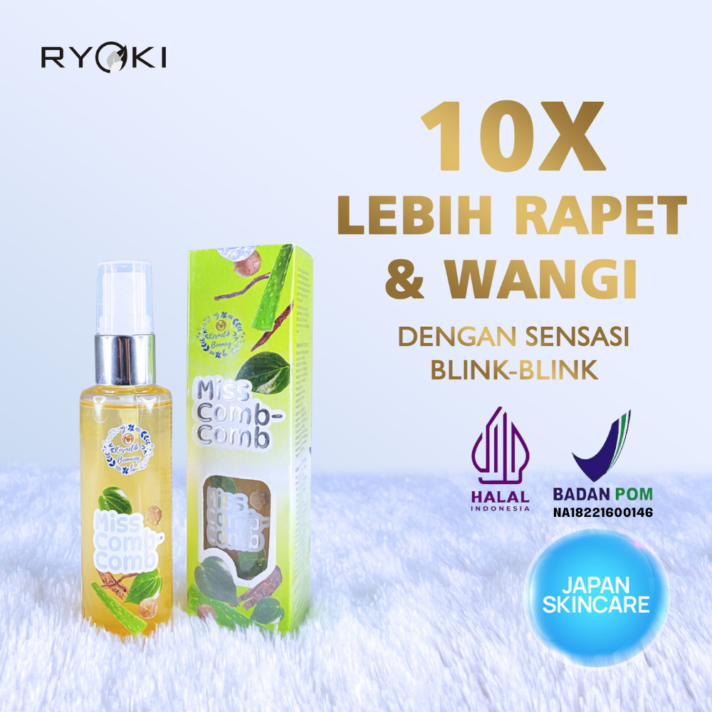 RYOKI Seed Perapat Pembersih Miss V Kewanitaan Vagina BPOM Agar Kembali Prawan / Miss Comb Parfum Pe