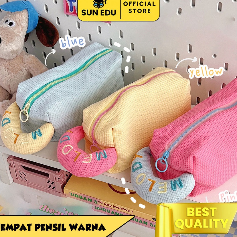 

Diskon Makeup travel pouch pastel/ Tempat pensil korean cute aesthetic