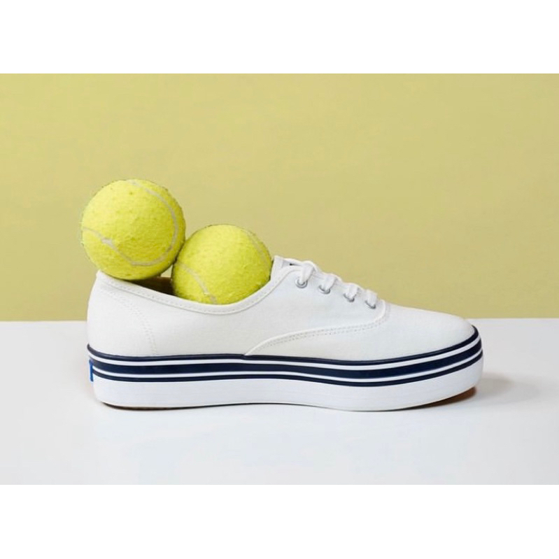 KEDS-THE PLATFORM CANVAS WHITE WF67373