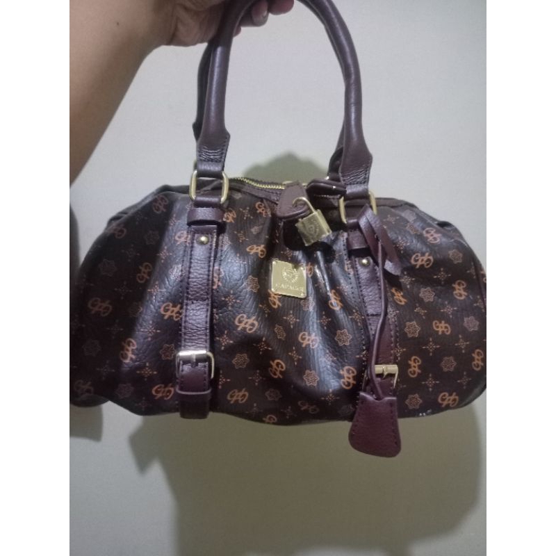 tas handbag kulit asli brand capacci