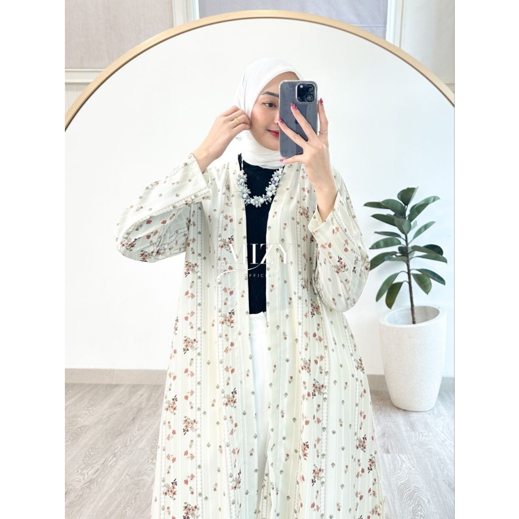 YHURY DHITA OUTER Trend fashion pakaian hijabers muslim wanita syari terbaru ootd hijab cantik kekin