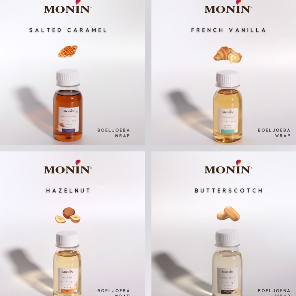 

➧➣✩✸ Monin All Varian Coffee Syrup Repack [30, 50, 100] g - II Terlaris