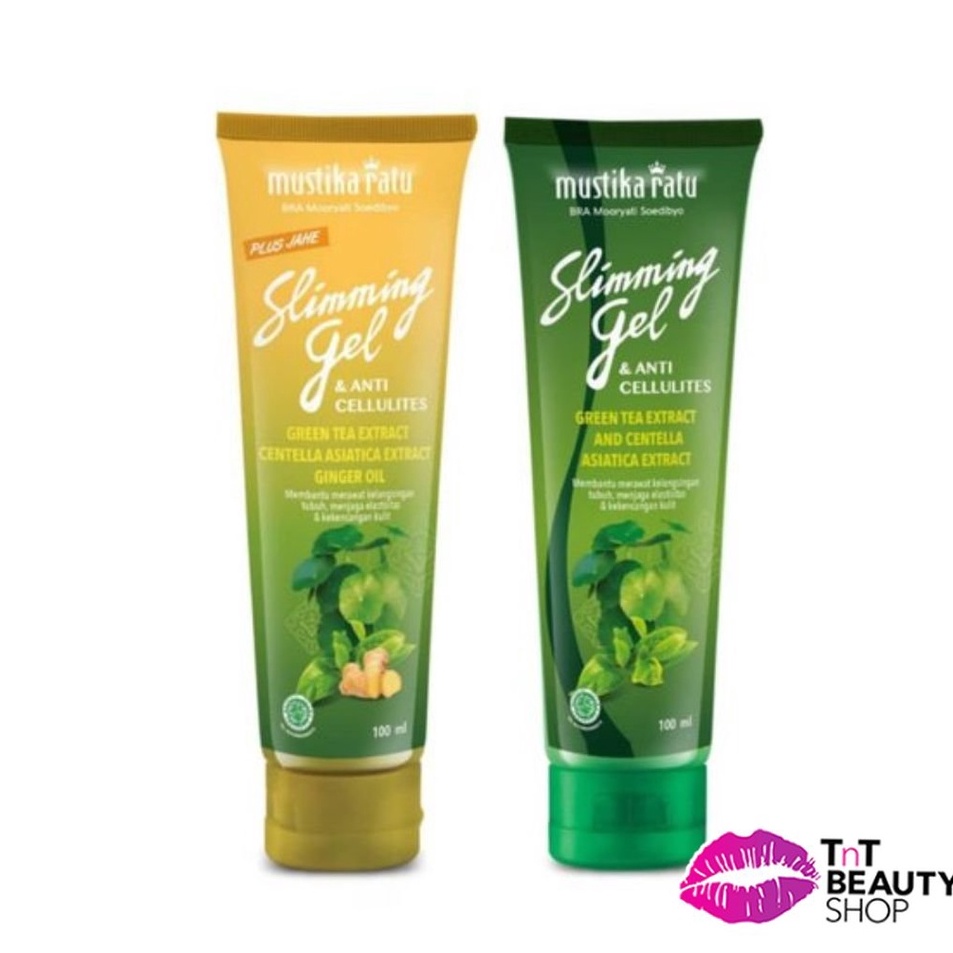 Ready Stock Mustika Ratu Slimming Gel 100gr - Slimming Gel Jahe - menghancurkan lemak - Diet Pelangs