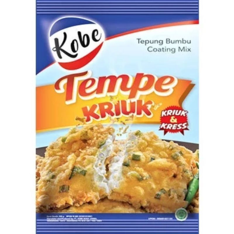 

Kobe Tepung Bumbu Tempe Kriuk 70gr (per Sachet)