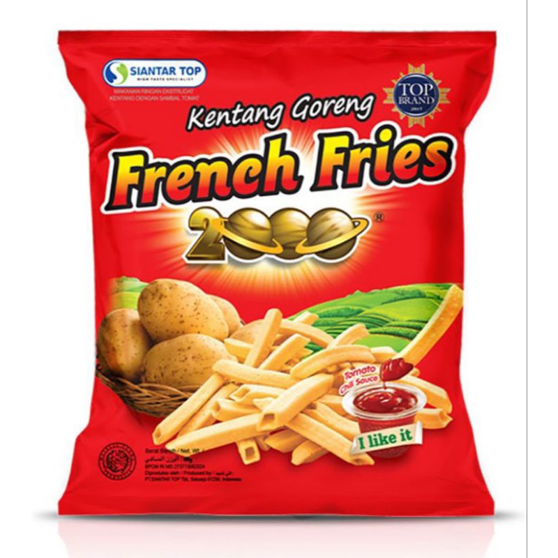 

French Fries 2000 Snack Kentang Goreng 62 g
