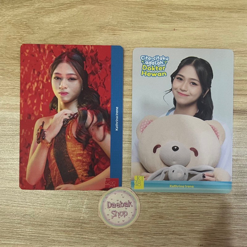 photocard kathrina kathrin cita cita masa kecilku chika jkt48 10th anniversary tour meet and greet m