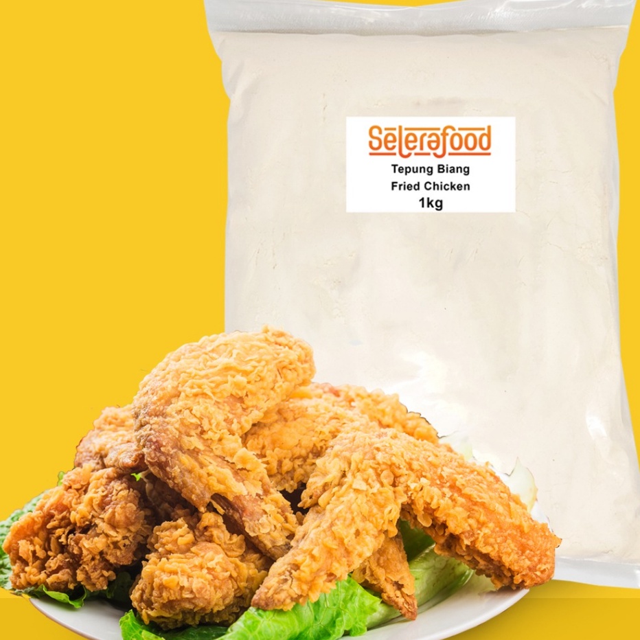 

Murah Banget Biang Tepung Bumbu fried chicken premium 1kg merk Selerafood Terlaris