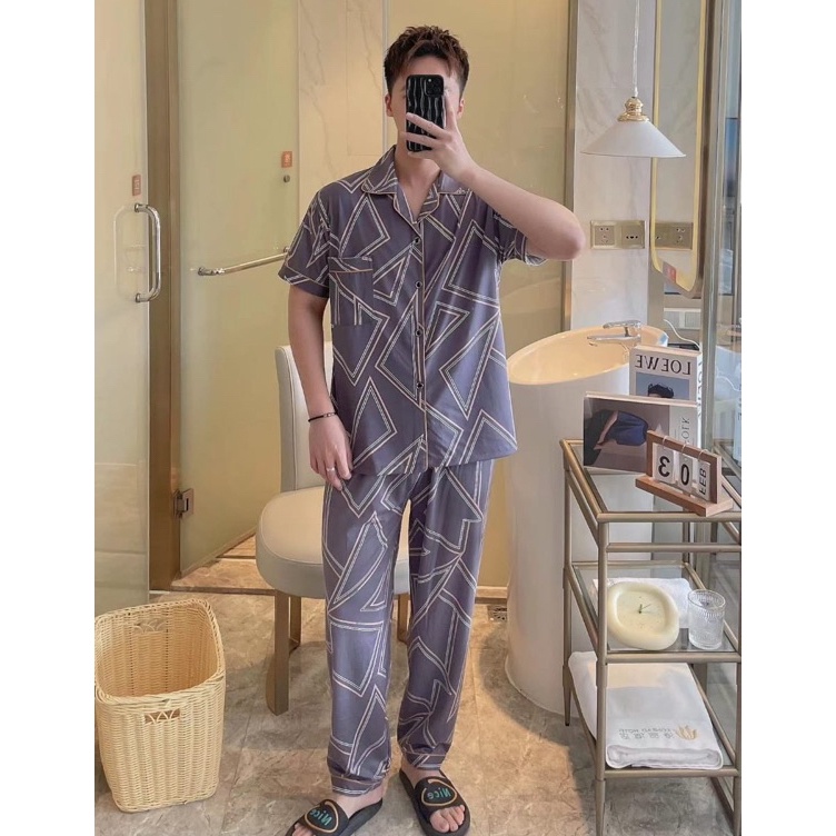 Best PAJAMAS COWOK DEWASA IMPORT PIYAMA PRIA REMAJA SET CELANA PANJANG PAJAMAS LAKI LAKI KATUN BIG