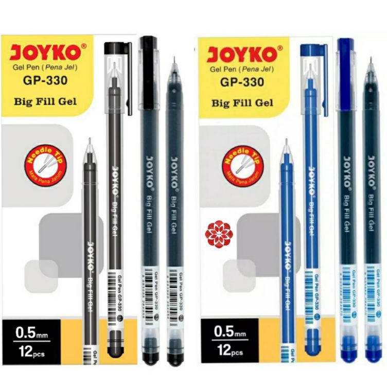 

Grosir Pulpen Gel Joyko Big Fill Gel GP-330 (1 Lusin) Ready Stok