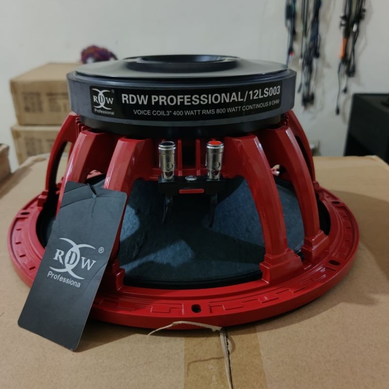 Speaker Komponent RDW 12 LS 003 / 12LS003 - 12 Inch