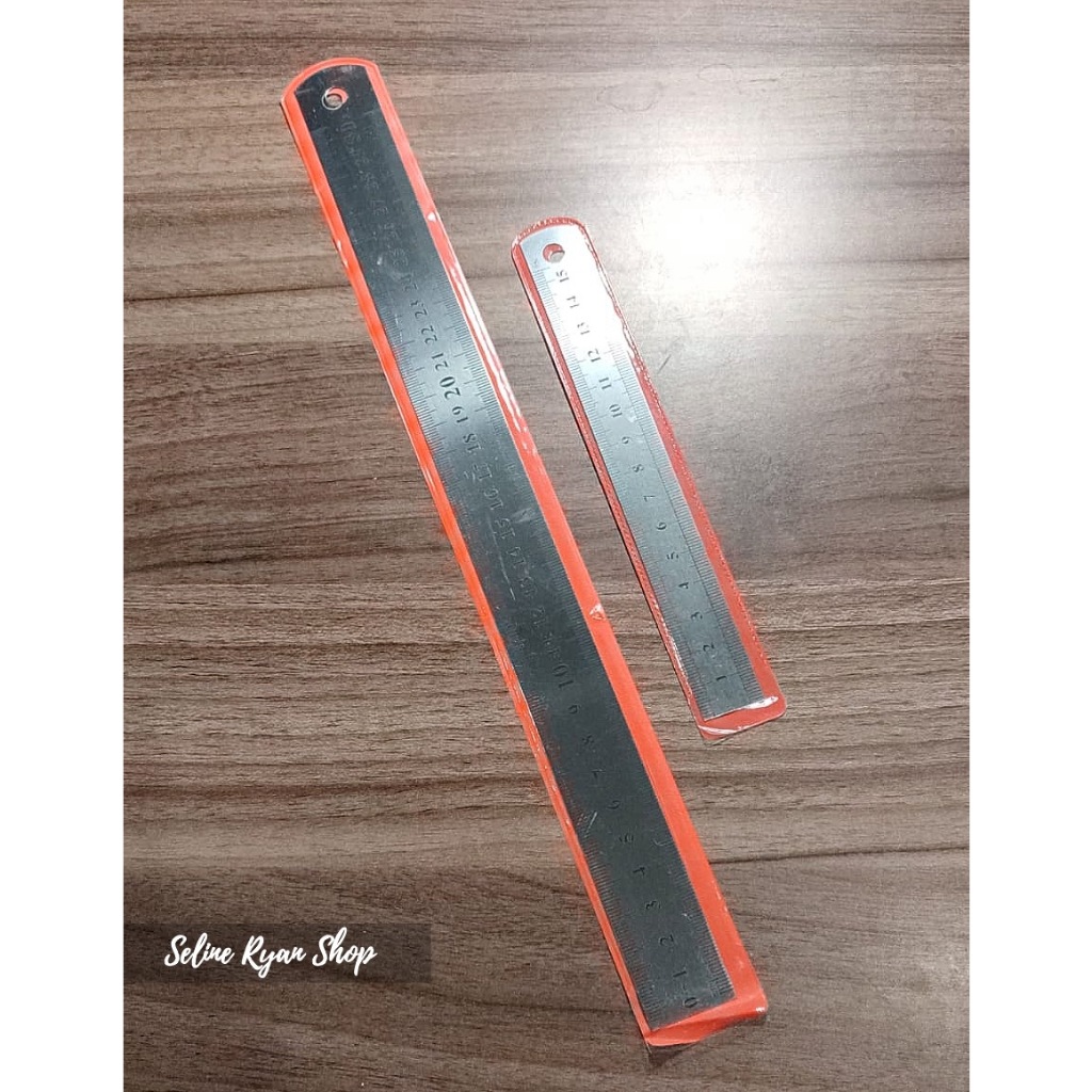 

Penggaris Stainless Steel Murah 15 & 30cm