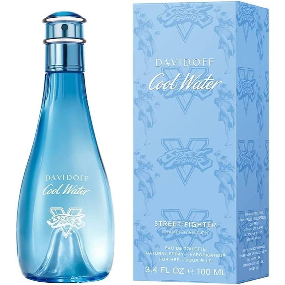 parfum ori Davidoff Cool Water Street Fighter Woman EDT 100ml anugrahgrosiran
