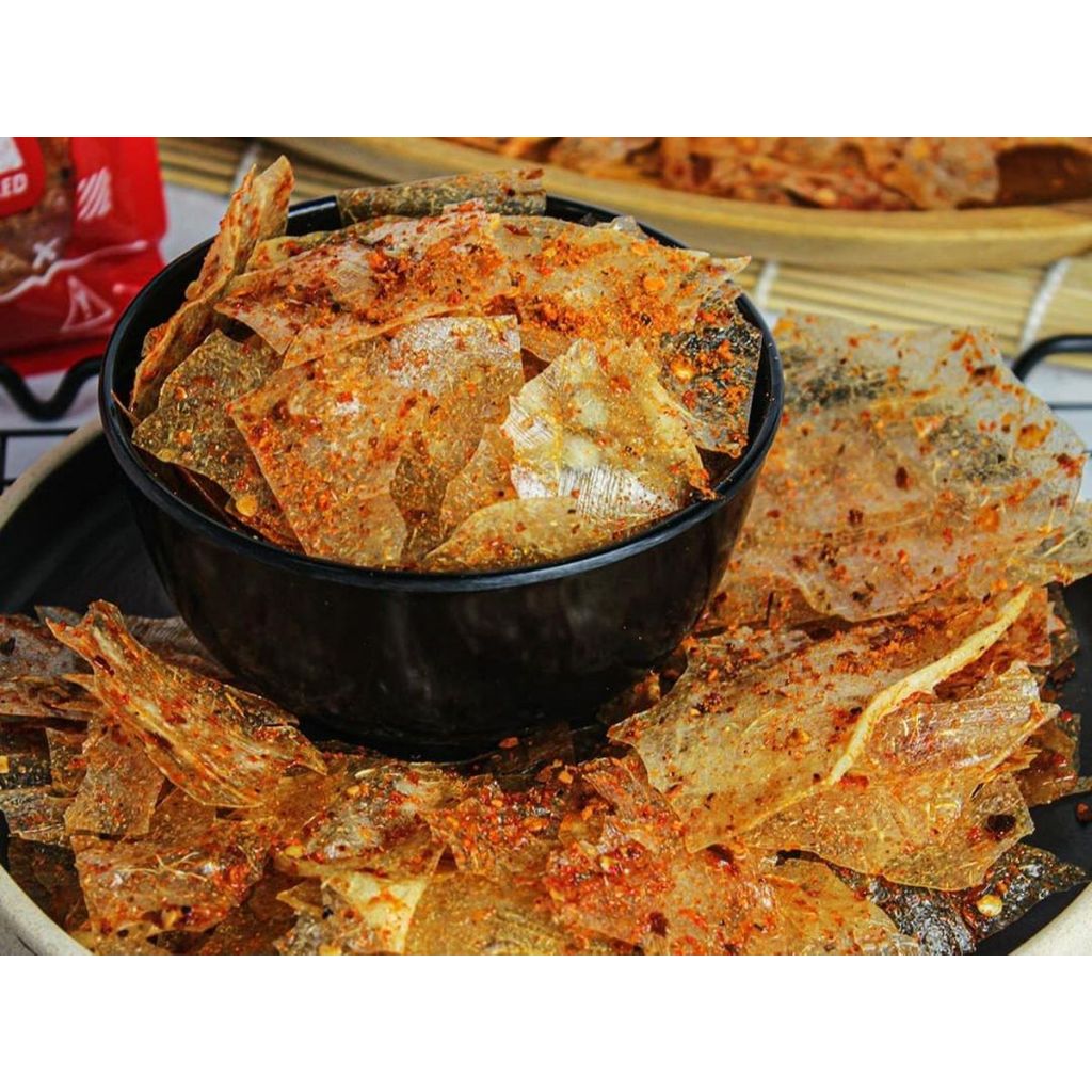 

BARU!!!! "Bestseller kripik kaca pedas kripca super pedas kripca original kripik beling bumbu pedas ekstra daun jeruk bisa COD paling murah 250gr