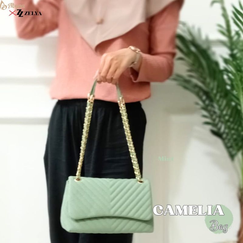 COD✅CAMELIA BAG BY ABYNA X ZELYA TAS SLEMPANG WANITA KEKINIAN/TAS CANTIK/TAS MURAH/TAS BERKWALITAS