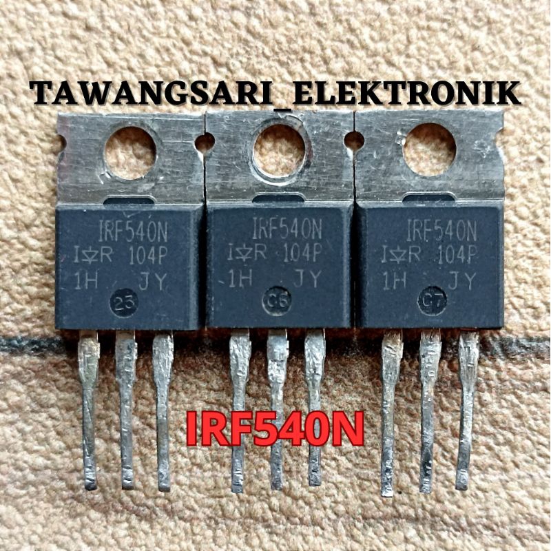 irf 540n fet irf540n original mosfet Irf540n ori cabutan fet irf 540