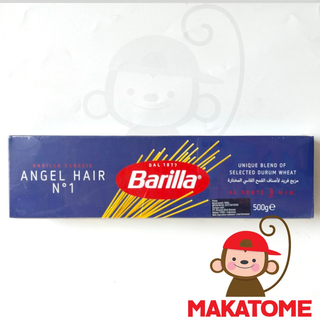 

Barilla Angel Hair 500gr barila classic pasta kering no 1 no1 500 g