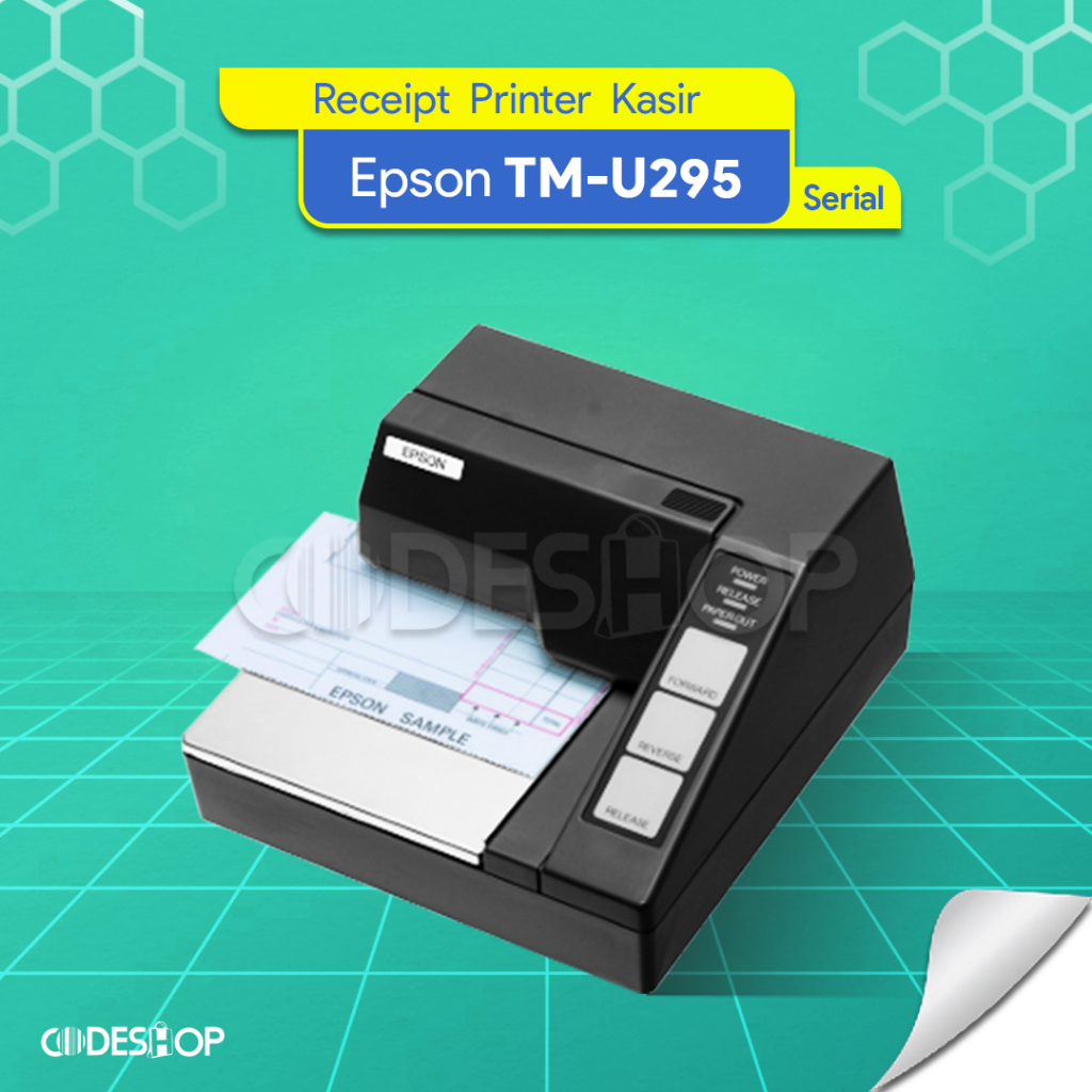 Printer Dot Matrix Epson TMU-295 Cetak Kertas Struk Invoice Validasi