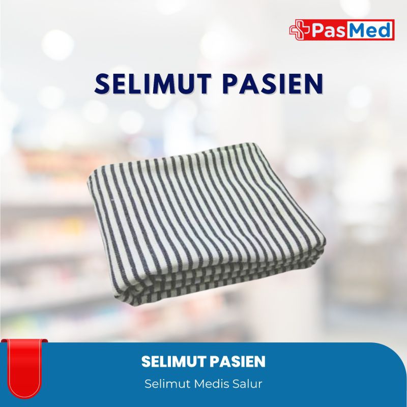 SELIMUT PASIEN MOTIF GARIS (PCS) / SELIMUT TIDUR