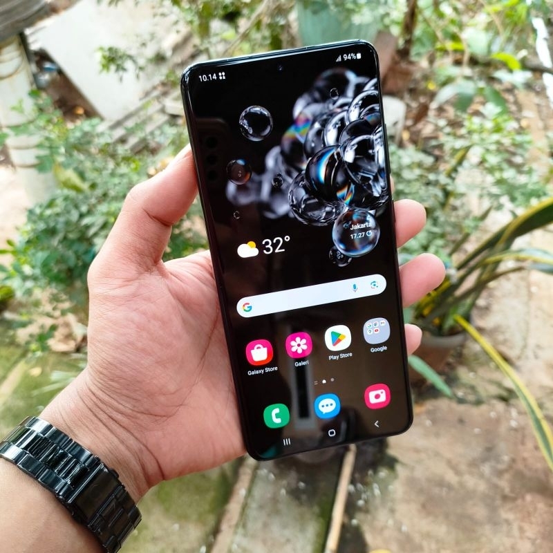 HANDPHONE HP SAMSUNG GALAXY S20 ULTRA  RAM 12/128 GB RESMI SEIN SECOND SEKEN BEKAS NORMAL