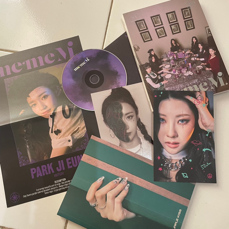 ALBUM PURPLE KISS : memeM | Unsealed | 3rd Mini Album