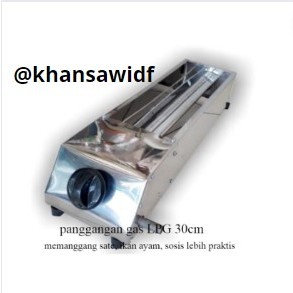 PROMO Kompor Gas Panggangan Sate Griller 30cm Stainless