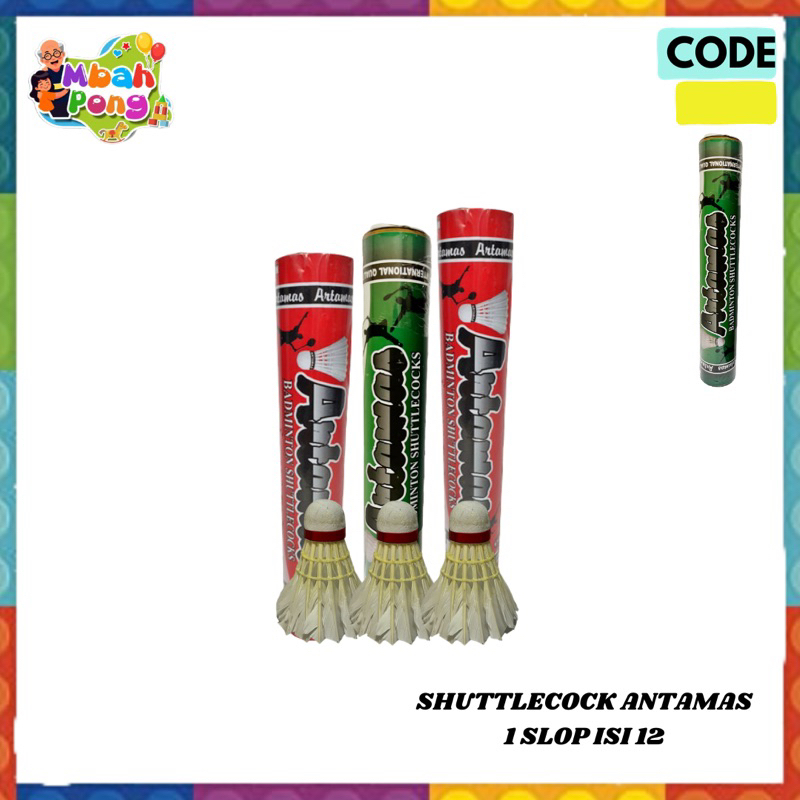 kok badminton 1 slop | kok bulutangkis termurah | lem kuat merk artamas  harga grosir