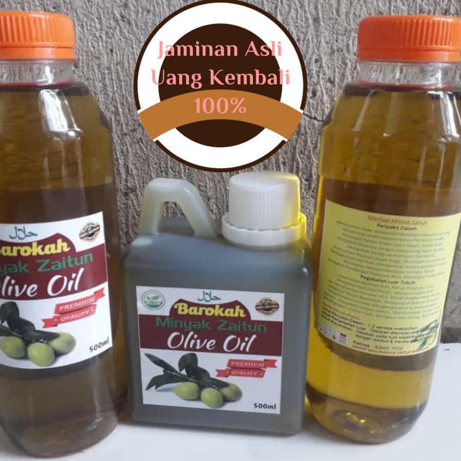 

Minyak Zaitun Olive Oil 500ml Asli Tanpa Campuran