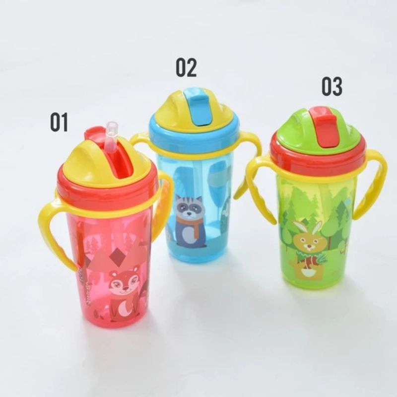 baby safeTraining Cup Botol Minum Sedotan Anak Bayi