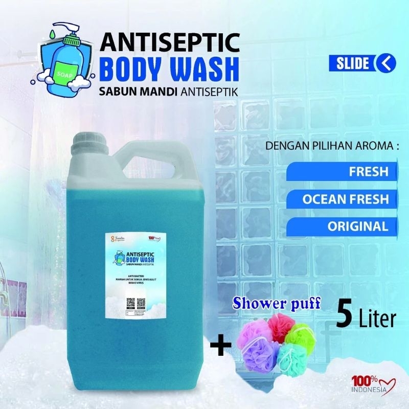 Sabun Mandi Cair 5liter sabun refill