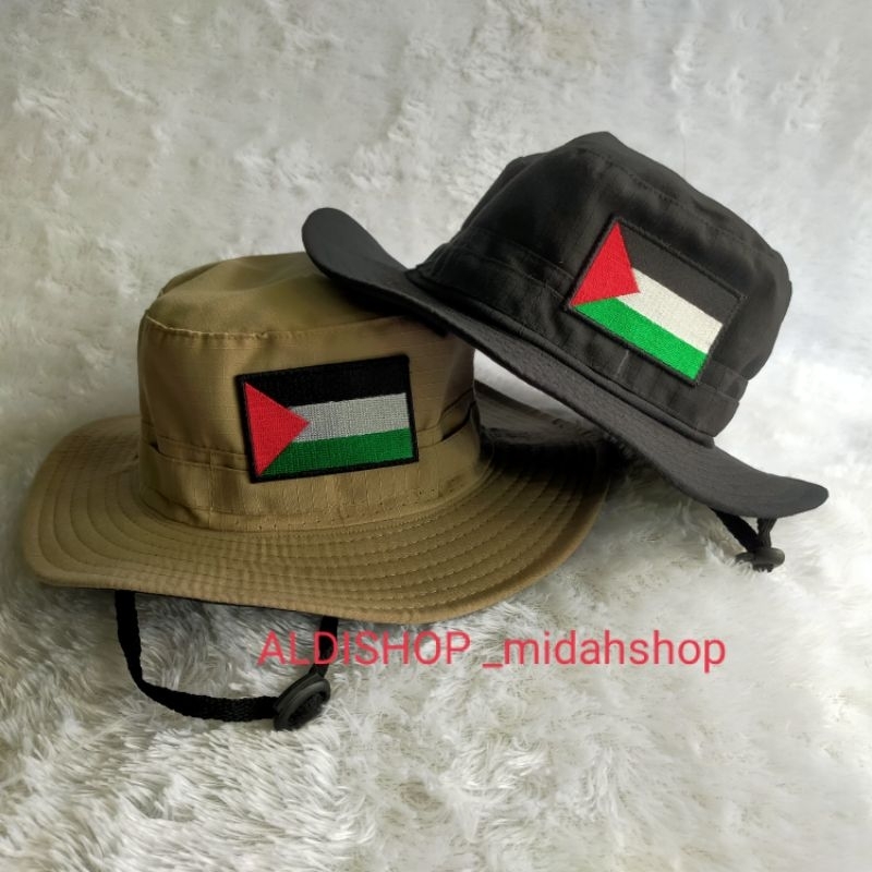 TOPI PALESTINA MODEL RIMBA