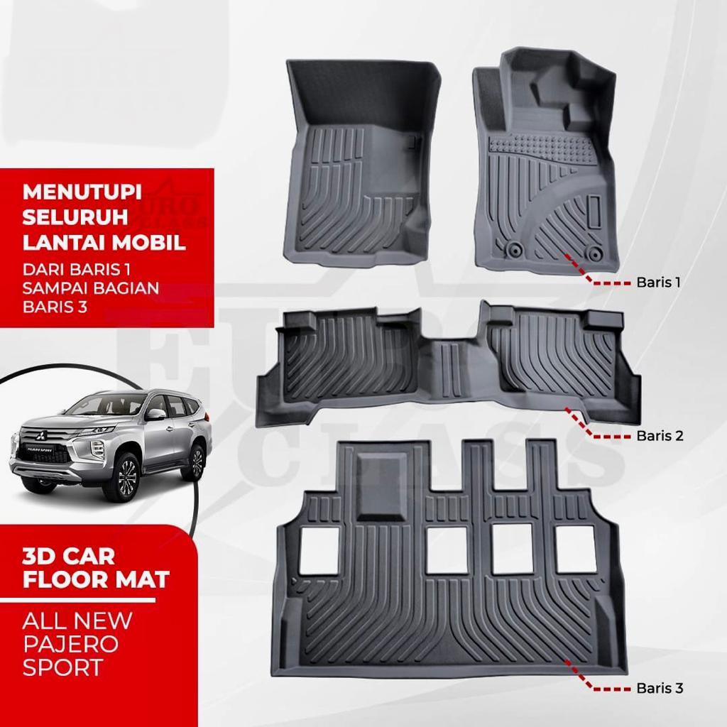 Karpet 3D Mobil Pajero Sport