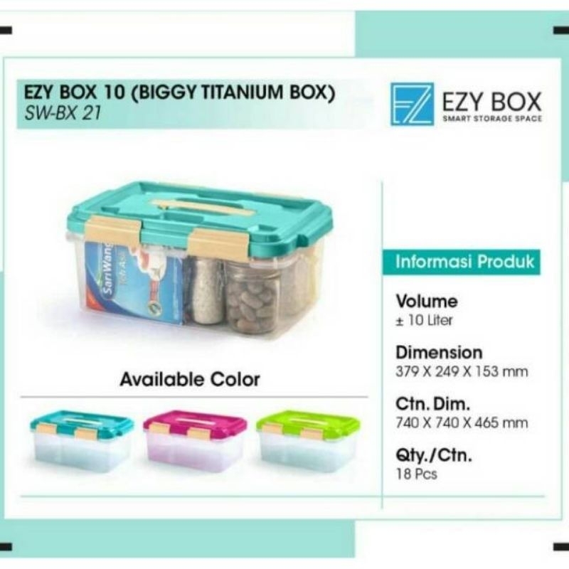 Box Container Ezy 10Liter