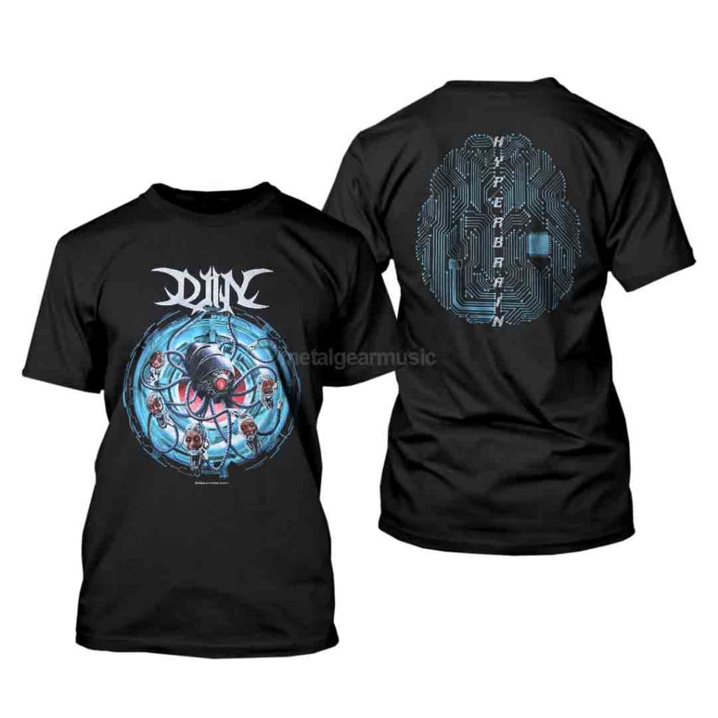 Metalgear Music Original Djin - Hyper Brain Tshirt Baju Kaos