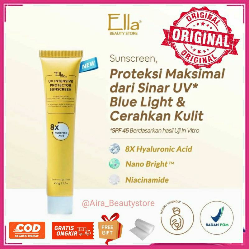 KRIM PAGI UV INTENSIVE PROTECTOR EllA SKINCARE