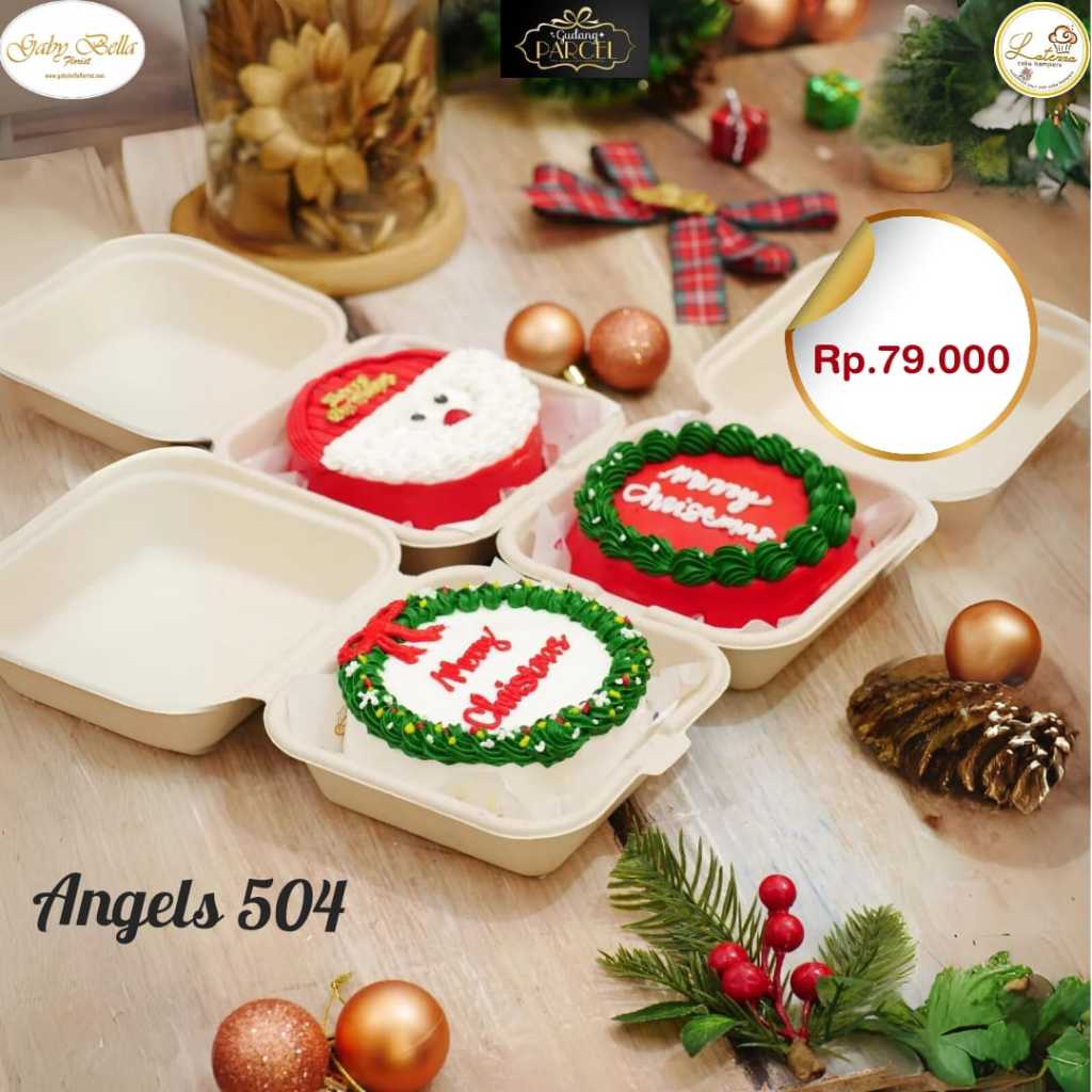 

Angels 504 Lunchbox Natal Bingkisan Natal Kue Natal Hadiah Natal Kue Mini Lunchbox Karakter Kado Natal Korean Cake Mini tema Natal