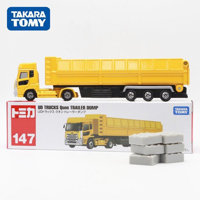 Tomica no 147 UD Trucks Quon Trailer 50th anniversary diecast truk harga murah