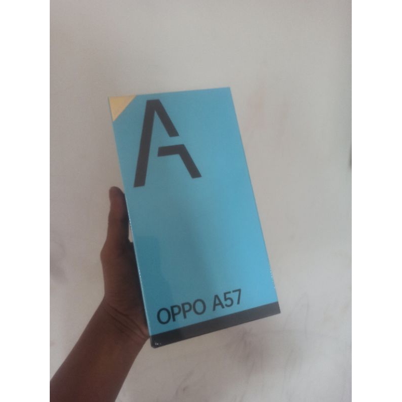 oppo A57 ram 4/128(BARU)new fress,BNIB no repack,,x sein garansi resmi,oppo indonesia,bukan barang B