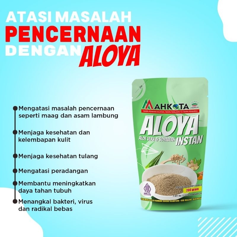 

HERBAL ASAM LAMBUNG ALOYA 200 GRAM HERBAL LAMBUNG PLUS ALOE VERA