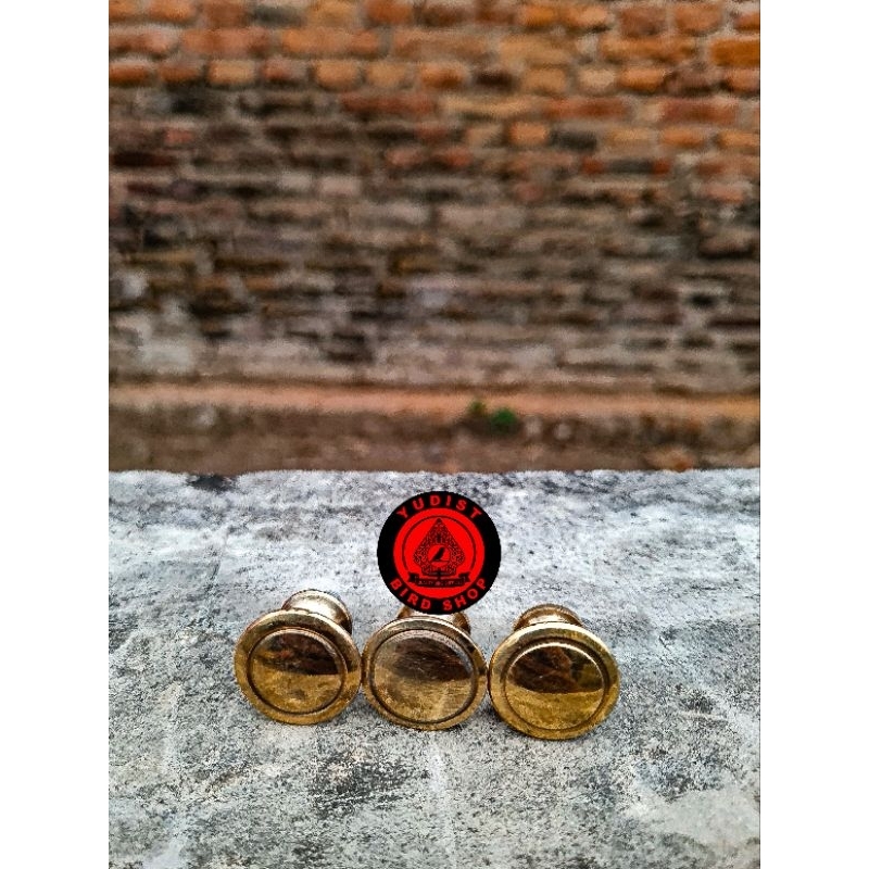 KAKI TEBOK KUNINGAN SATU SET ISI TIGA SUPER