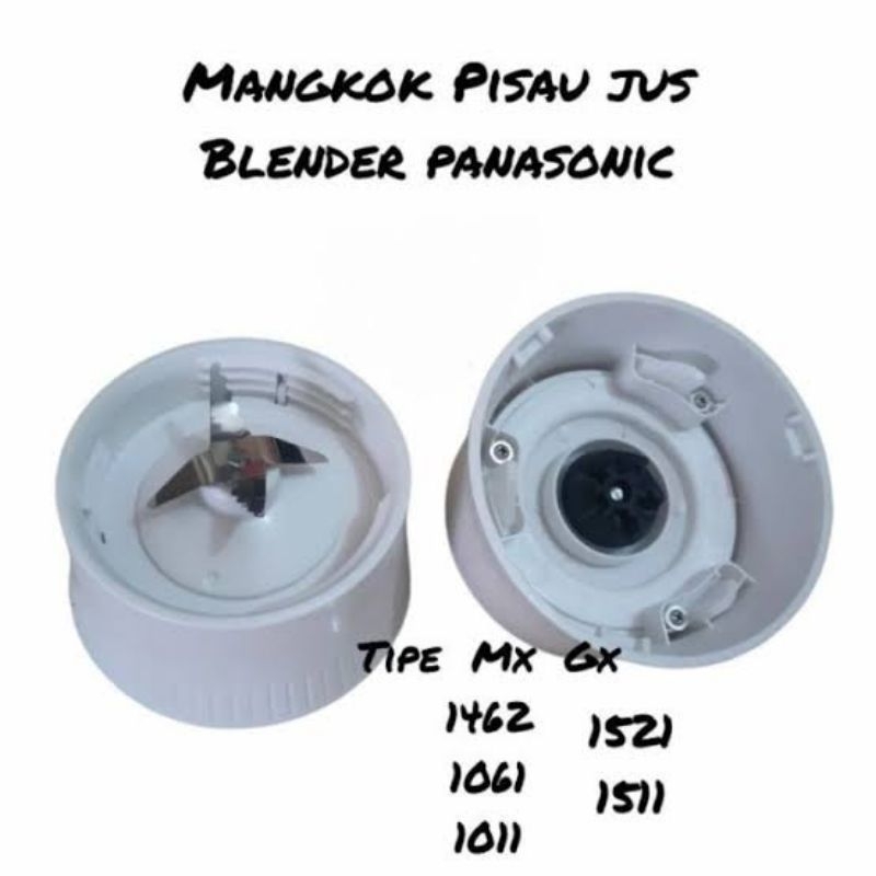 Mounting / Pisau Blender Panasonic MX GX 1061 & MX GX 1462 Termurah