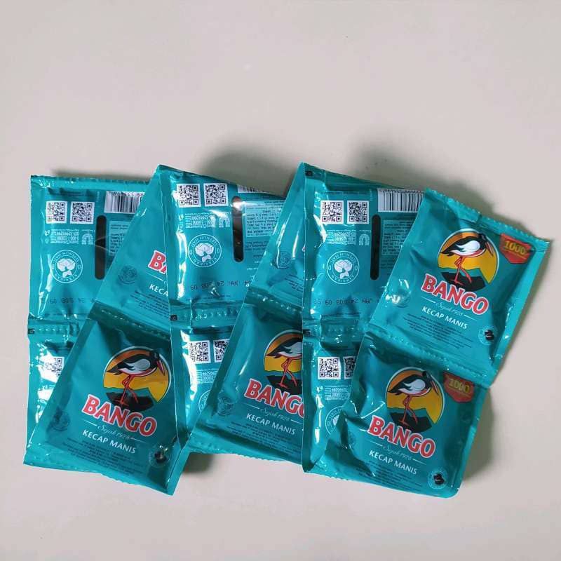 

Kecap manis Bango renceng (20ml / 12 sachet)