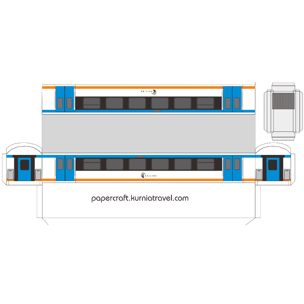 Miniatur Gerbong Kereta Bandara