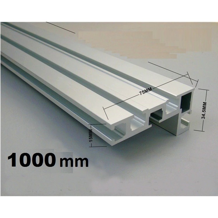 FENCE T-TRACK T-Slot 1000 Mm 75 Type
