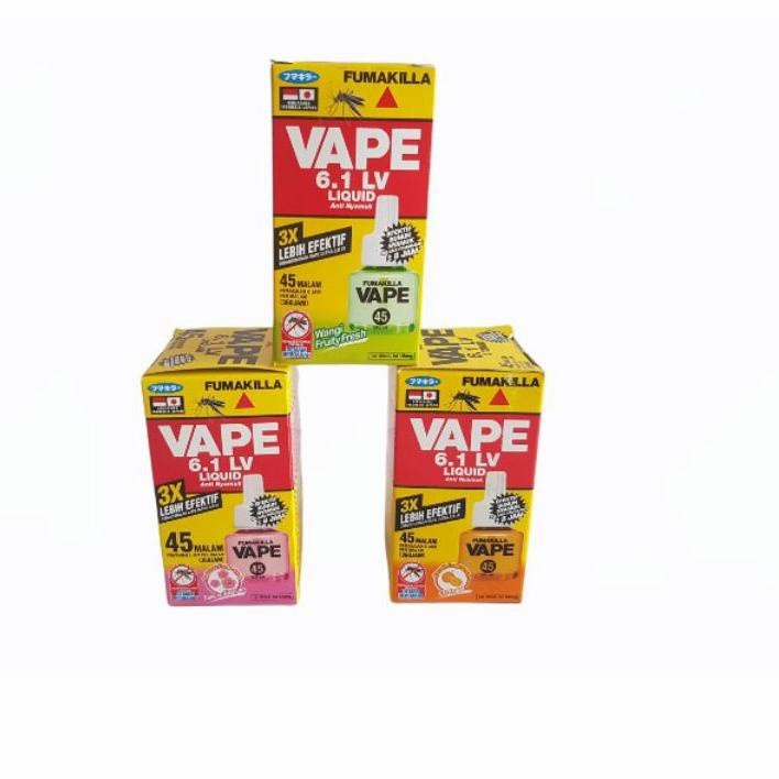 Fumakilla Vape Liquid Ultra Refill 45 Malam - Obat Nyamuk Elektrik